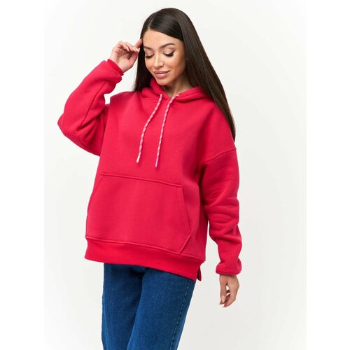 фото Худи emerland, размер 48, красный