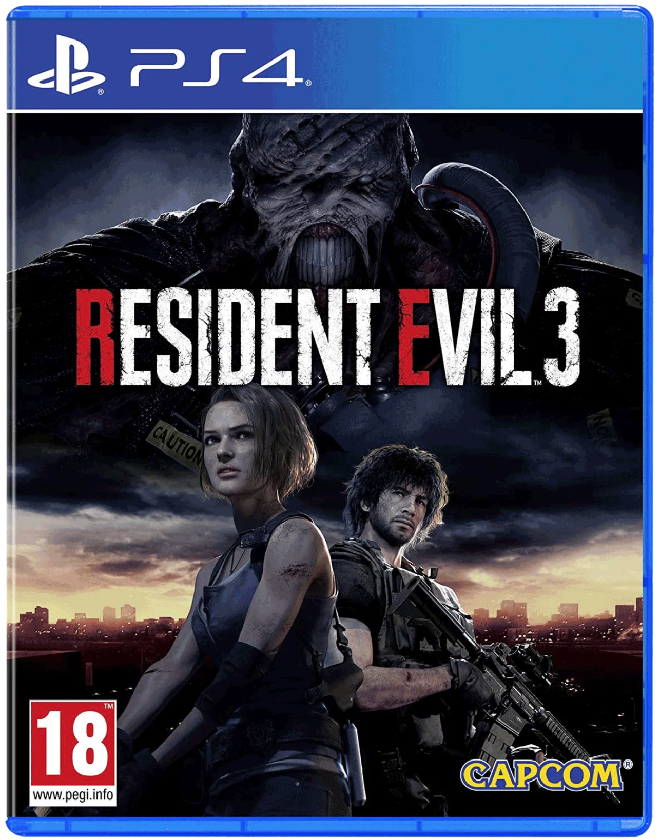 Игра Resident Evil 3 Remake для PS4 (диск, русские субтитры)