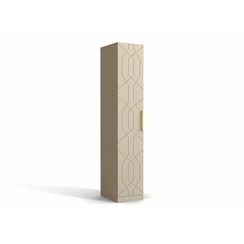 Шкаф Дольче-1 МДФ Мокко 45x55x240 однодверный для одежды 17790₽