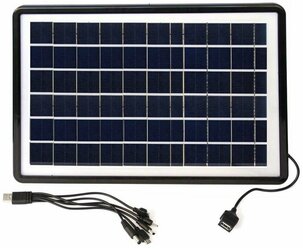 Солнечная панель Solar Panel ZO-712 6V 2A 12W