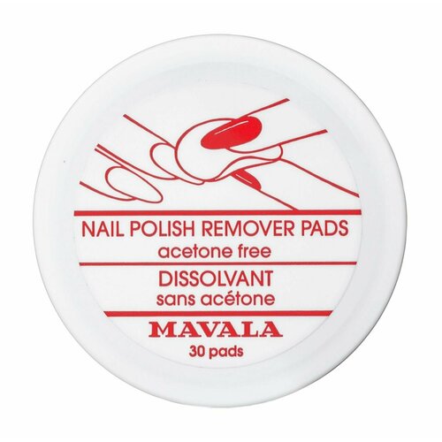 Средство для снятия лака / Mavala Nail Polish Remover Pads Салфетки для снятия лака