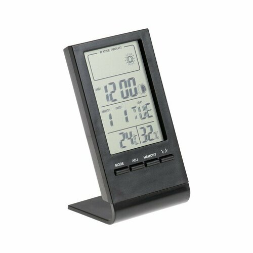 Метеостанция LTR-06 комнатный гигрометр будильник 1хLR1140 черный 81300₽