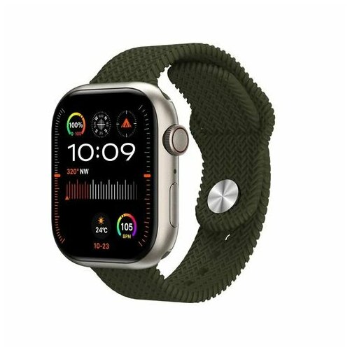Смарт часы HK9 PRO+ Smart Watch Plus, AMOLED 2.02, iOS, Android, Bluetooth, Уведомления, Зеленый