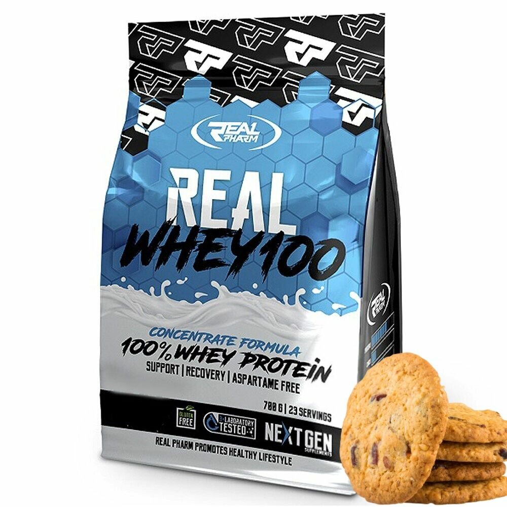 Real Pharm, Real Whey, 700г (Печенье)