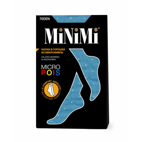 фото Носки minimi, 70 den, размер 0 (uni), синий
