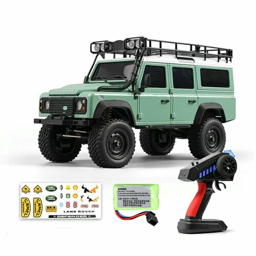 Внедорожник 1/18 MN Model электро зеленый - Defender MN-111 2.4G RTR mn model 1 10 mn 999 land rover defender remote control car parts metal upgrade modified shock absorbers