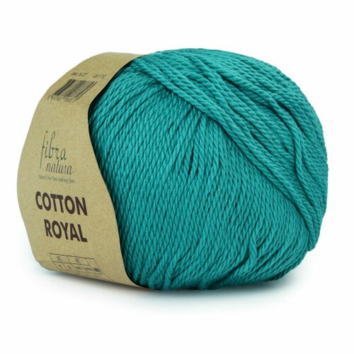 5 Мотков Пряжа Fibra Natura COTTON ROYAL 100% Хлопок 100 гр. - 210 м. цвет 18-727