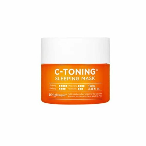 NIGHTINGALE Ночная маска для лица C-Toning Sleeping Mask