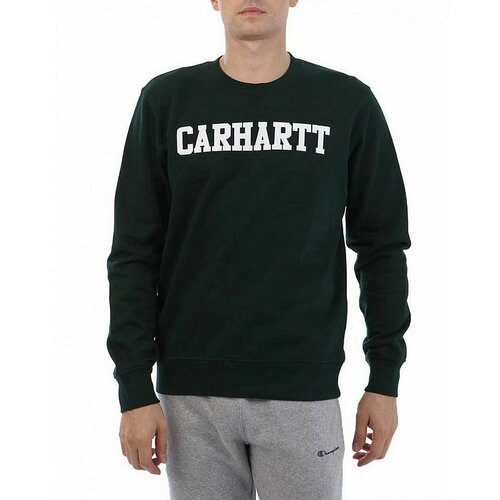 Свитшот carhartt, размер XXL, зеленый