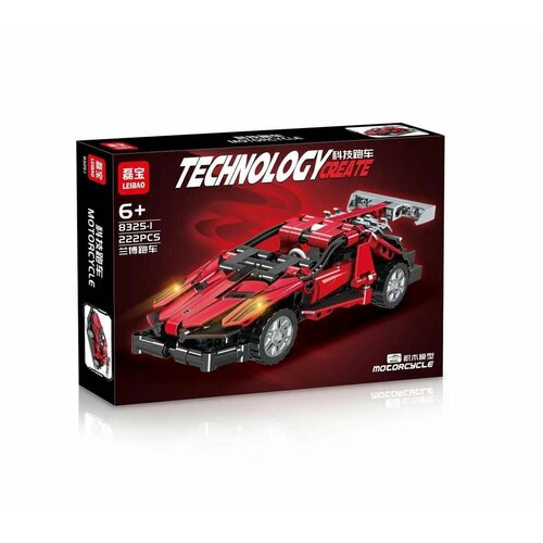 Конструктор машина 222 детали TECHNOLOGY