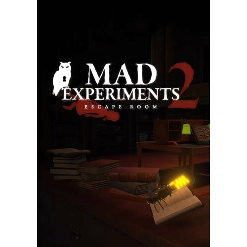 Mad Experiments 2: Escape Room (Steam; PC; Регион активации ROW) live room escape prop get out of chamber game prop card to open the door photo or objects to open the em lock escape room