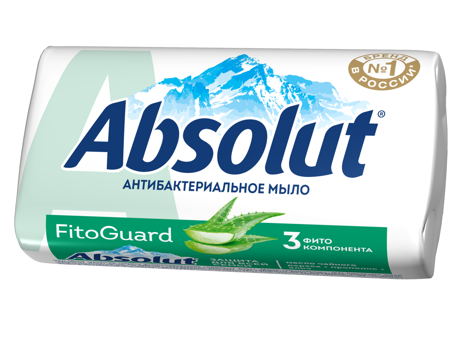 Мыло туалетное Absolut FitoGuard Алоэ антибактериальное, 90 г - фото №10
