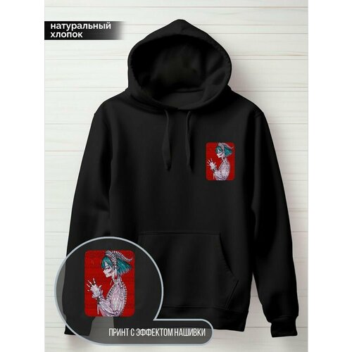 фото Худи hypnotica, размер 2xl, черный