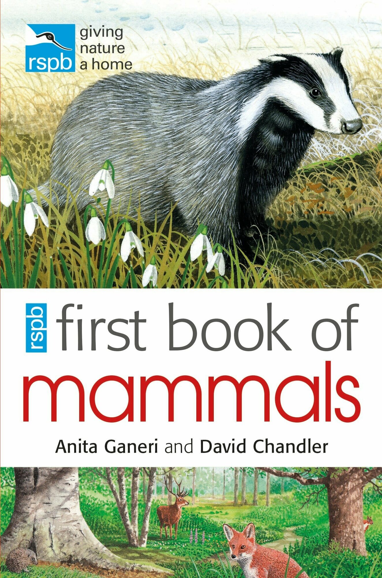 RSPB First Book Of Mammals / Ganeri Anita / Книга на Английском / Ганери Анита - фото №1