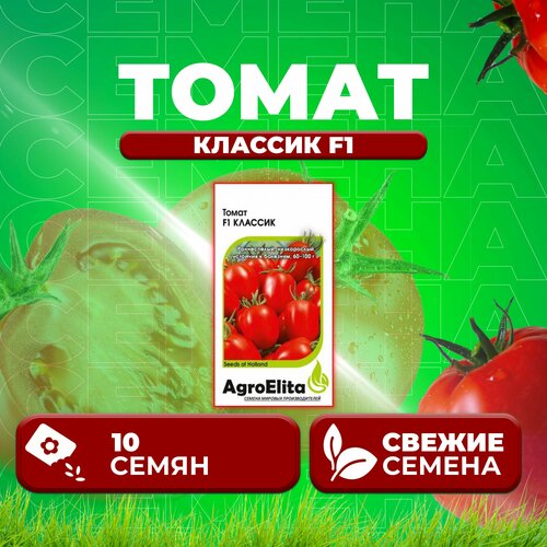 Томат Классик F1, 10шт, AgroElita, Nunhems (1 уп) семена томат классик f1 10шт agroelita nunhems 3 упаковки