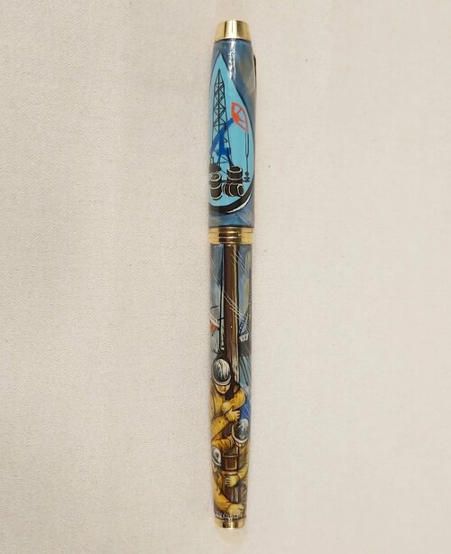 Ручка с ручной росписью Палех 