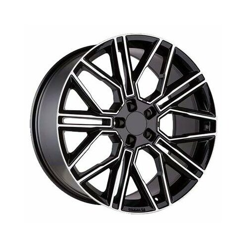 Khomen Wheels KHW2101 (Q7/Touareg) 9,5x21 5x112 ET31 D66,6 Black-FP