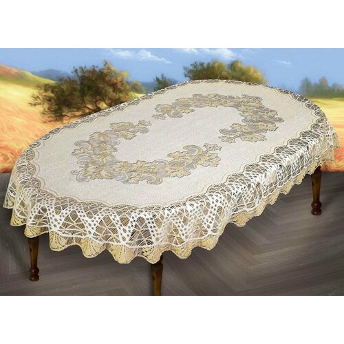 Haft Скатерть Loressa цвет: бежевый (150х220 см)
