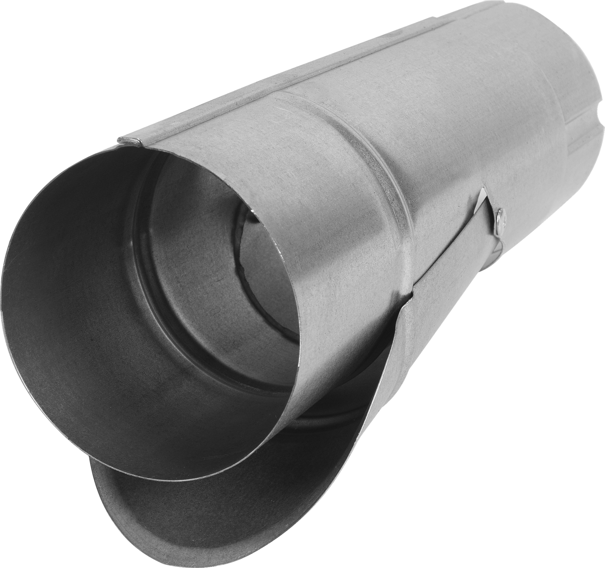 фото Отвод для сбора воды D90 мм оцинкованный