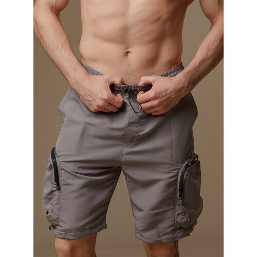 фото Шорты для плавания indefini, размер l, серый