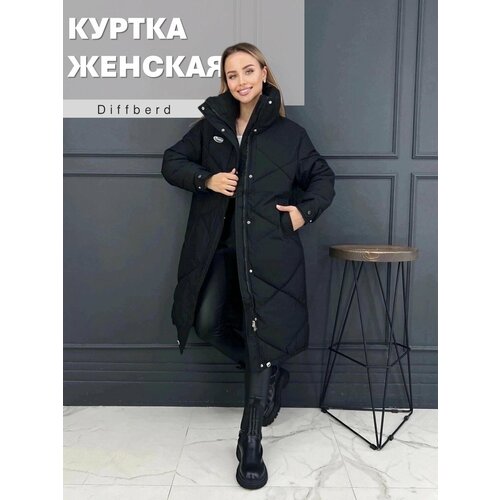 фото Куртка diffberd, размер 50, черный
