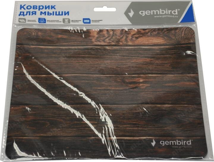 Коврик для мыши Gembird MP-WOOD, рисунок "дерево", размеры 220*180*1мм, полиэстер+резина - фото №18