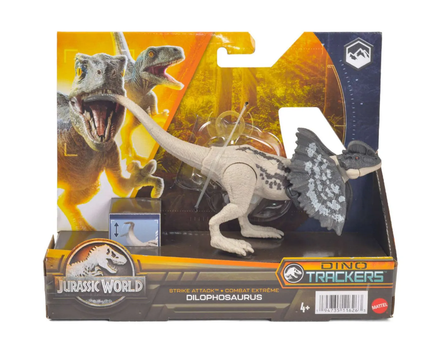 Jurassic World Фигурка Strike Attack Dilophosaurus HLN63/HLN70