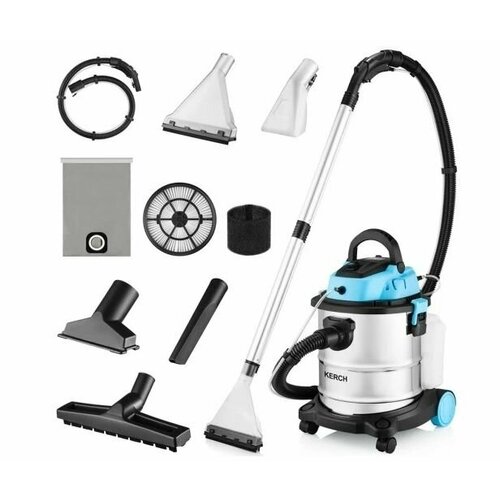 Моющий пылесос KERCH Omega VC1600 1600 Вт серыйголубой 3640900₽