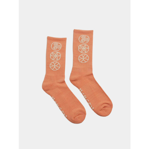 Носки HERESY Rune Socks, размер Onesize, оранжевый носки heresy london gnome socks размер onesize черный