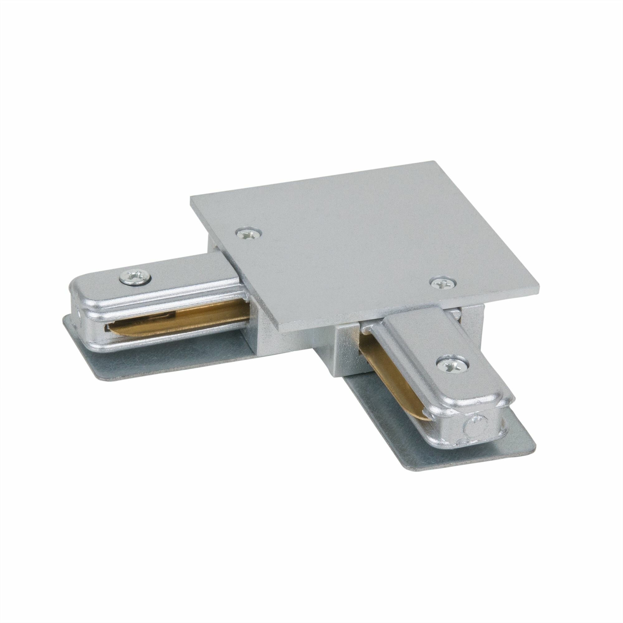 Коннектор угловой для однофазного встраиваемого шинопровода Elektrostandard Track Rail SL Recessed TRCM-1-1-L-CH, цвет серебристый