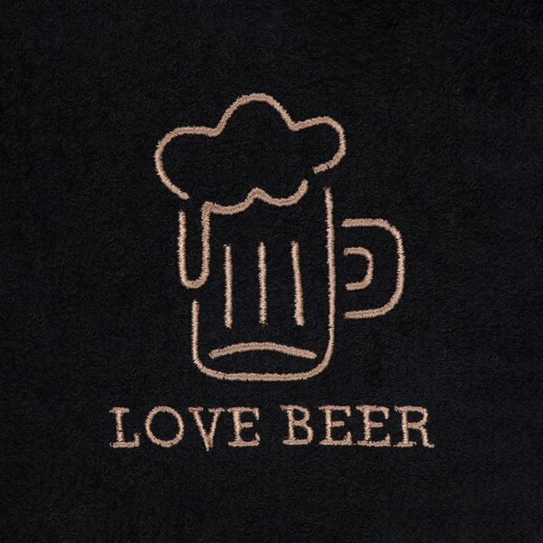 Полотенце махровое Этель Love beer 35х50 см, 100% хлопок, 350 г/м2 - фотография № 7