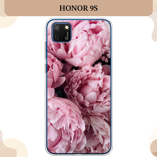 Силиконовый чехол Нежные пионы на Honor 9S / Хонор 9S силиконовый чехол пионы на honor 9s