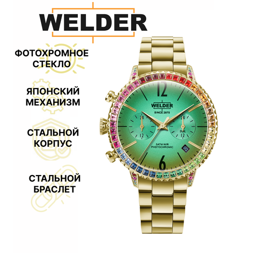 Наручные часы Welder WWRC2075BGL, желтый