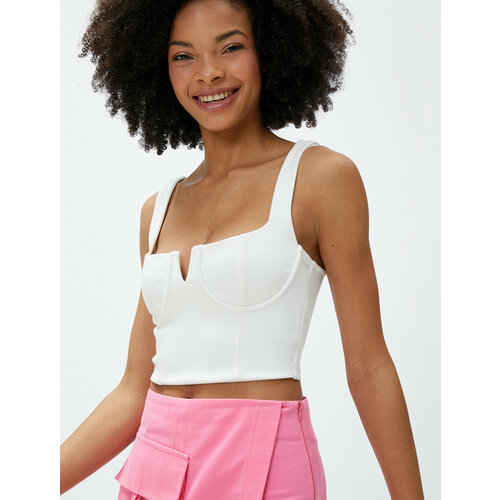 фото Топ koton, размер s, бежевый