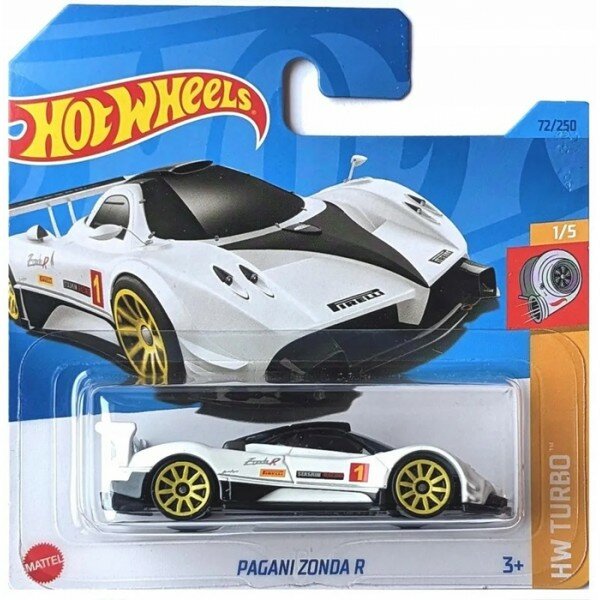 Машинка Mattel Hot Wheels Pagani Zonda R арт. HKJ36 (5785) (072 из 250)