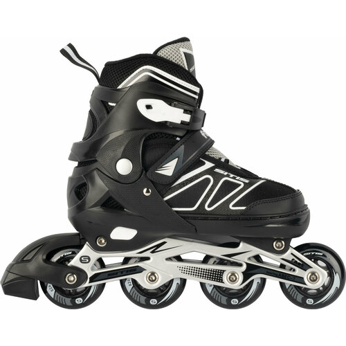 фото Ролики sitis fast black-grey, 34-37