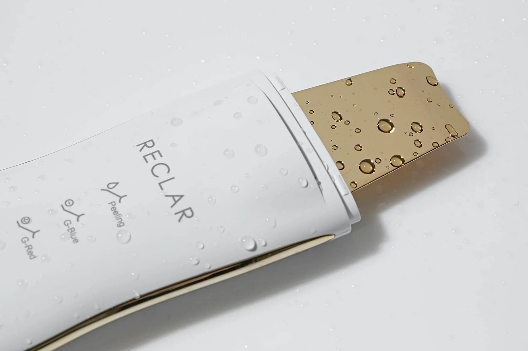 Reclar Улучшенный бьюти-гаджет Galvanic Water Peeler (Gold PLUS)