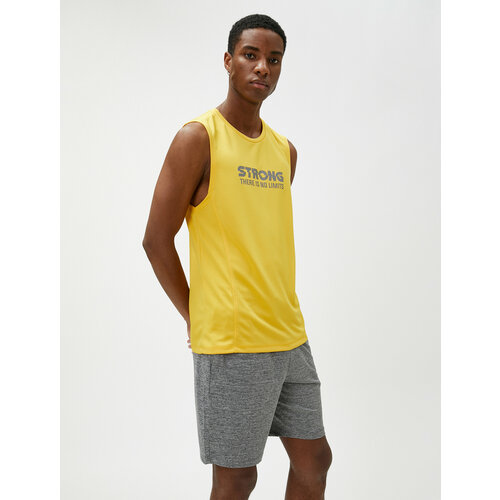 фото Майка koton, размер m, желтый