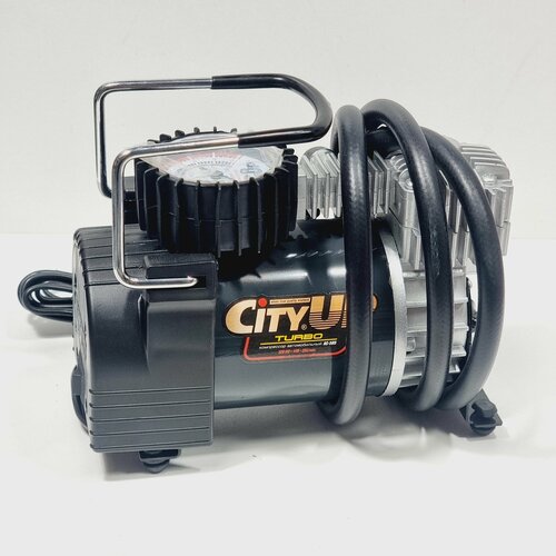 Компрессор автомобильный Turbo CityUP-585 / 35л. м, 1.0м шланг, 4.0м кабель, 170w