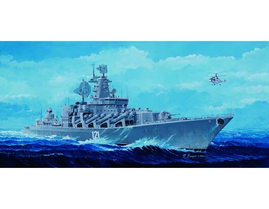 Москва крейсер 04518 Trumpeter Сборная модель 1:350