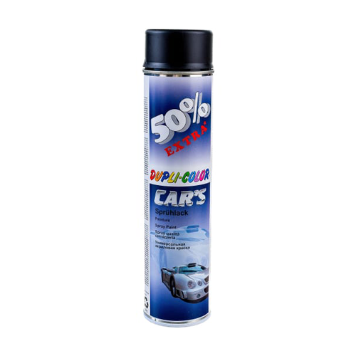 Краска 600мл чёрная матовая