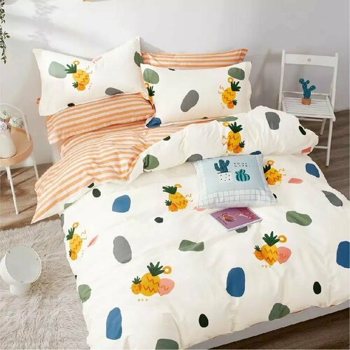 Комплект постельного белья Alleri Сатин Creative СК-193, 1.5 спальный