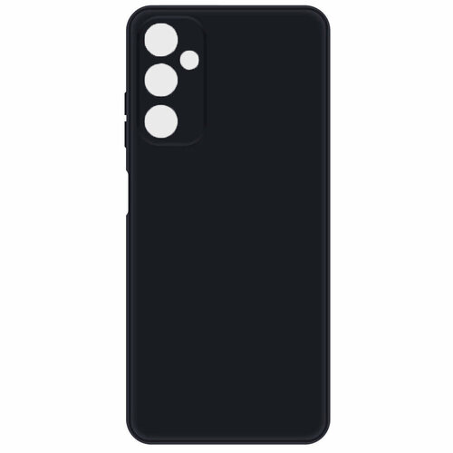 Чехол-накладка Borasco MicroFiber Case для смартфона Samsung Galaxy A05s, черный чехол borasco для realme c33 microfiber black 70962