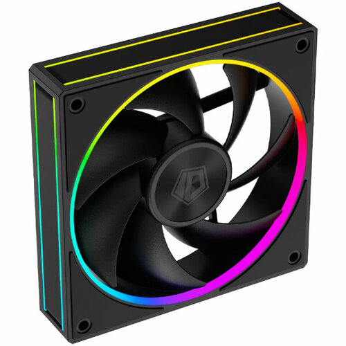 Вентилятор ID-Cooling AF-127-ARGB-K 120x120mm 4-pin 14-30dB 180gr LED Ret вентилятор aerocool duo 14 argb 4710562752595