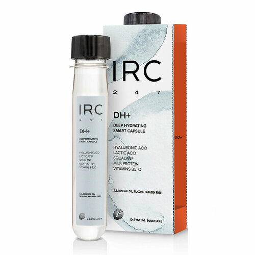 IRC 247 Сыворотка - концентрат для шампуня Глубокое Увлажнение DH+ для сухих волос ампулы для волос irc 247 сыворотка для шампуня sos восстановление ar для окрашенных и поврежденных волос