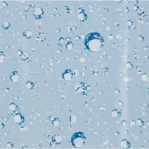 Пленка самоклеящаяся 0,45х2м, голубые капли