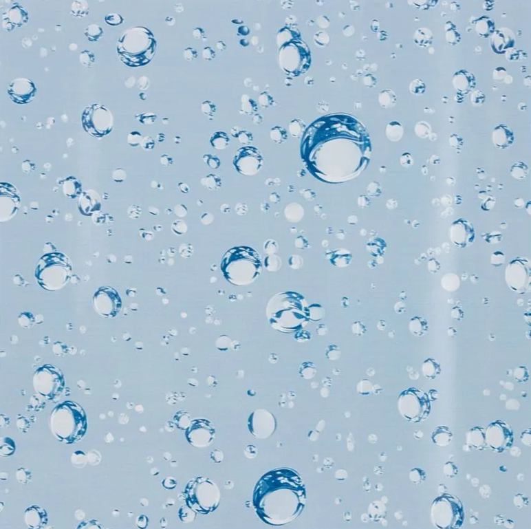 фото Пленка самоклеящаяся 0,45х2м, голубые капли