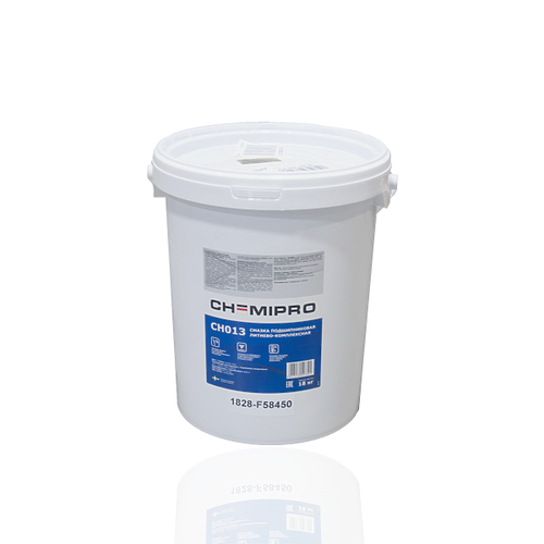 CHEMIPRO CH013 chemipro grease смазка подшипниковая 18 kg синяя литиевая -30-150с nlgi 2 36271₽