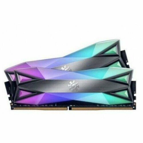 Модуль памяти ADATA 16Gb DDR4 UDIMM XPG SPECTRIX D60 3600MHz CL18-22-22 135V RGB Серый Радиатор 686000₽