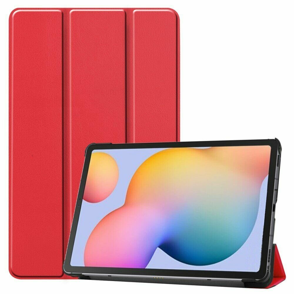 Защитный чехол для планшета Samsung Galaxy Tab S6 Lite 2020/S6 Lite 2022 10.4 (SM-P610/SM-P615) Красный